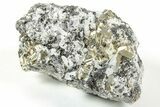 Gleaming Pyrite and Sphalerite (Marmatite) on Quartz - Peru #238942-1
